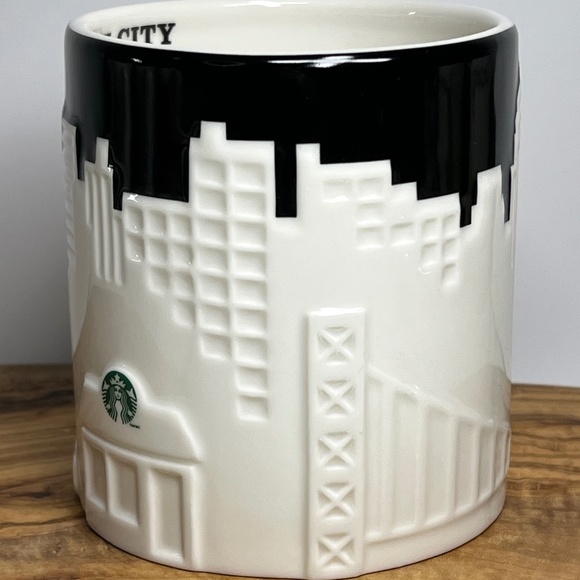 Starbucks New York City Skyline Cab Collector 3D Relief Coffee Mug 2012 16oz - Picture 6 of 11